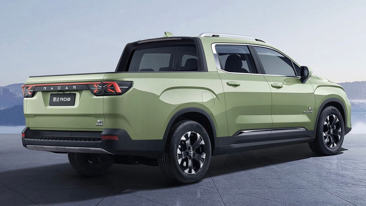 Geely Radar RD6 4WD — Rear View
